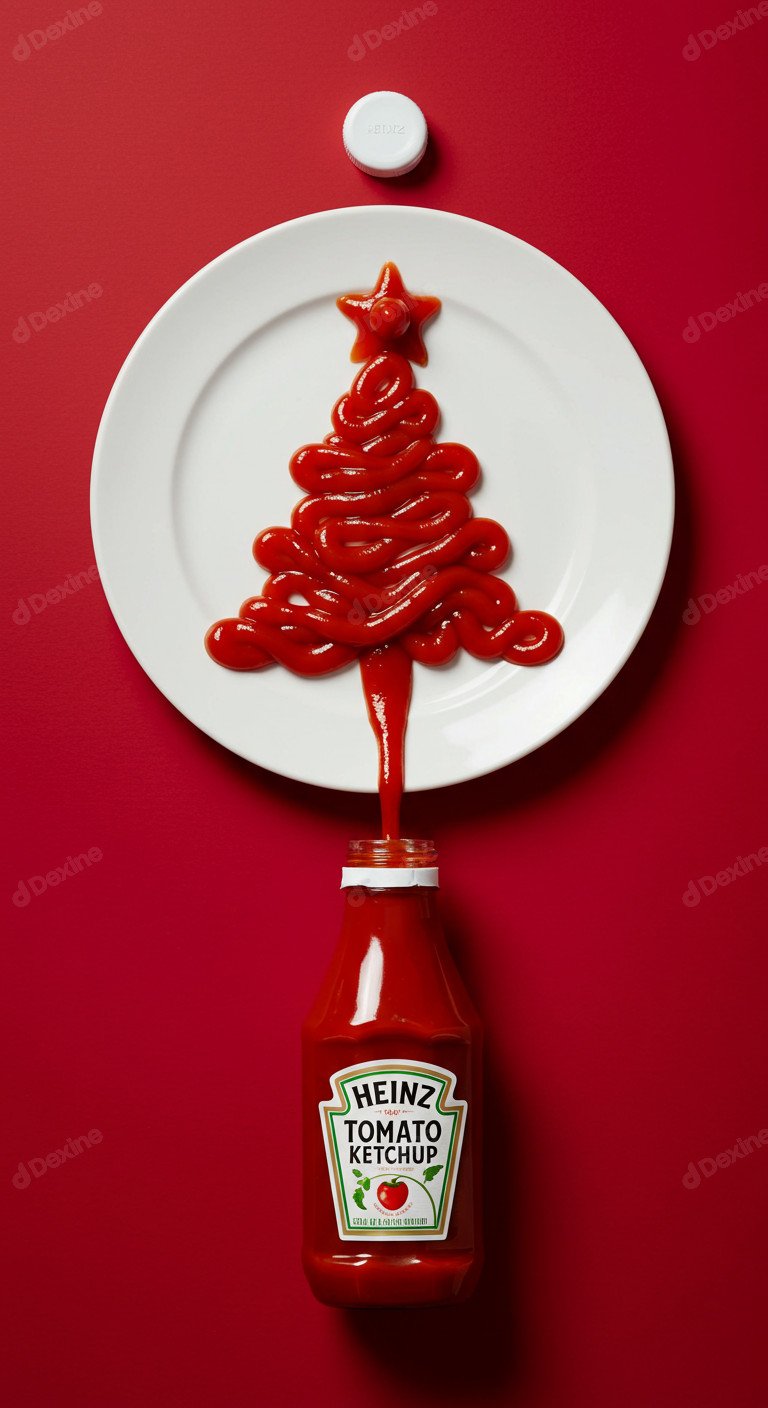 Heinz Ketchup Christmas Tree Bringing A Festive Season Vibe