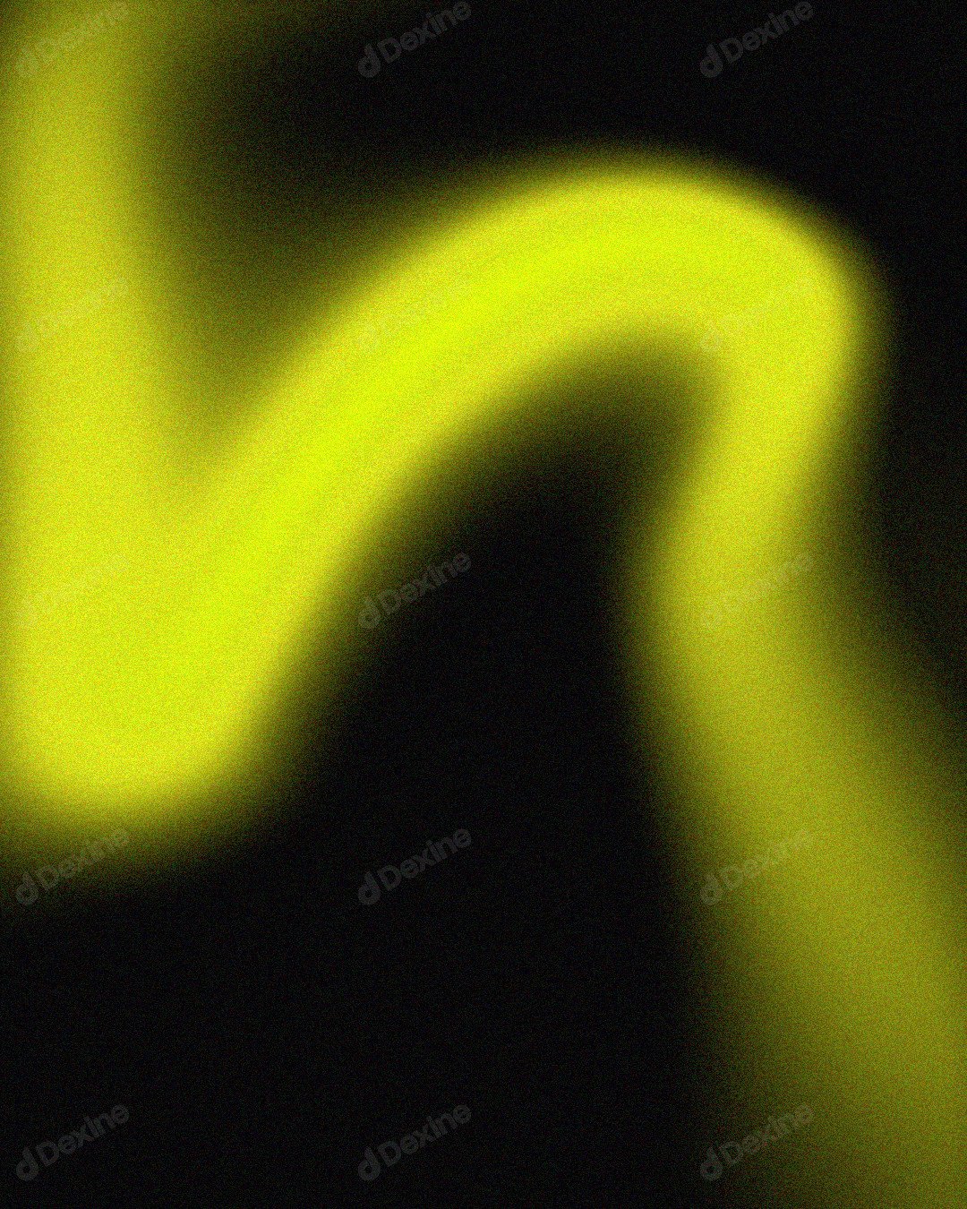 Modern Abstract Grainy Neon Background Design Template