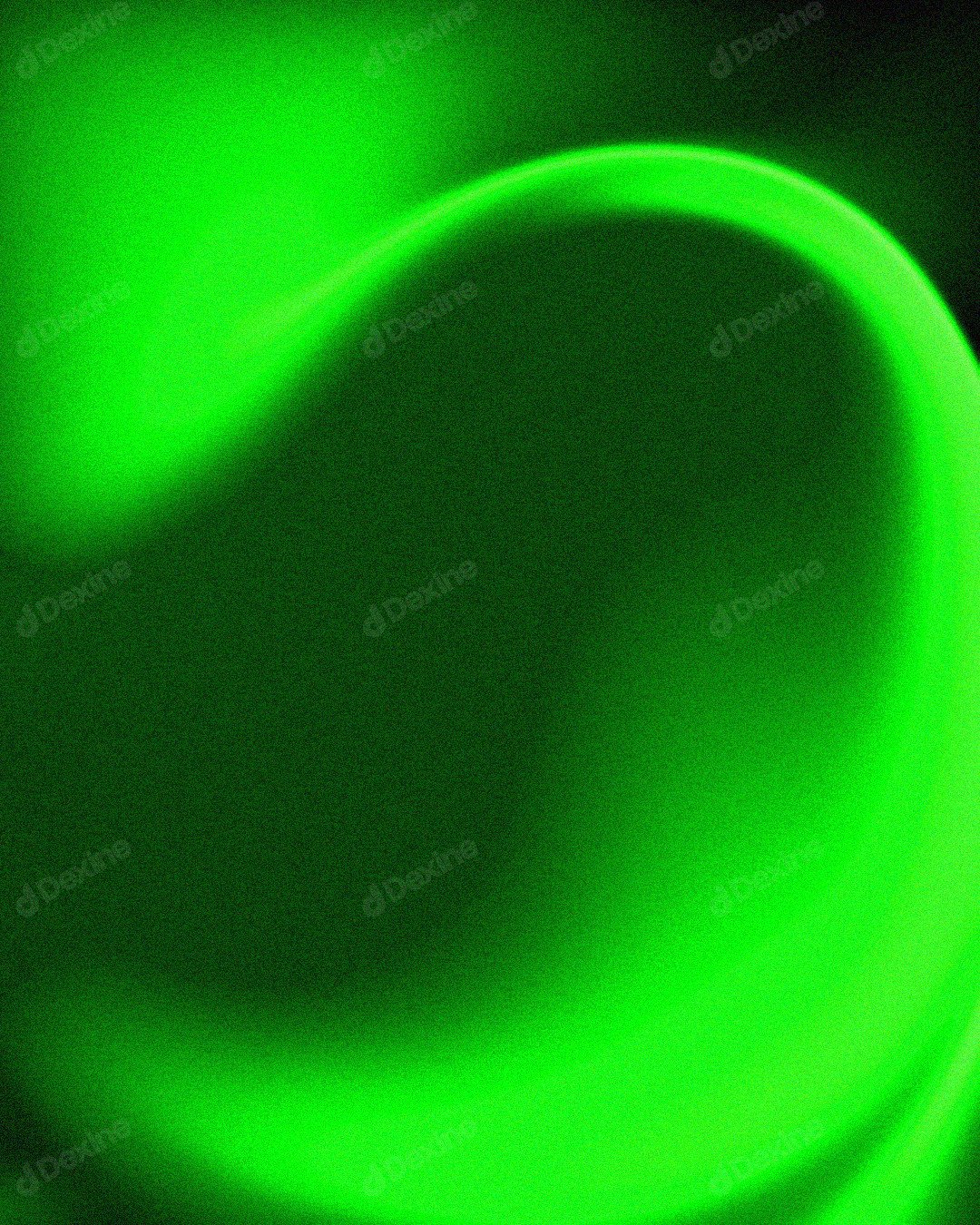 Modern Neon Green Fluid Wave Abstract Background Design Template