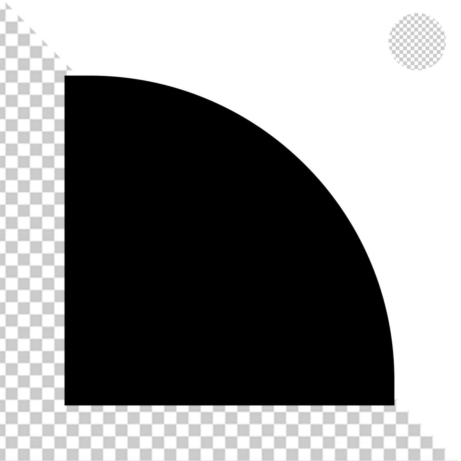 Solid Black Rectangle Abstract Design Element PNG