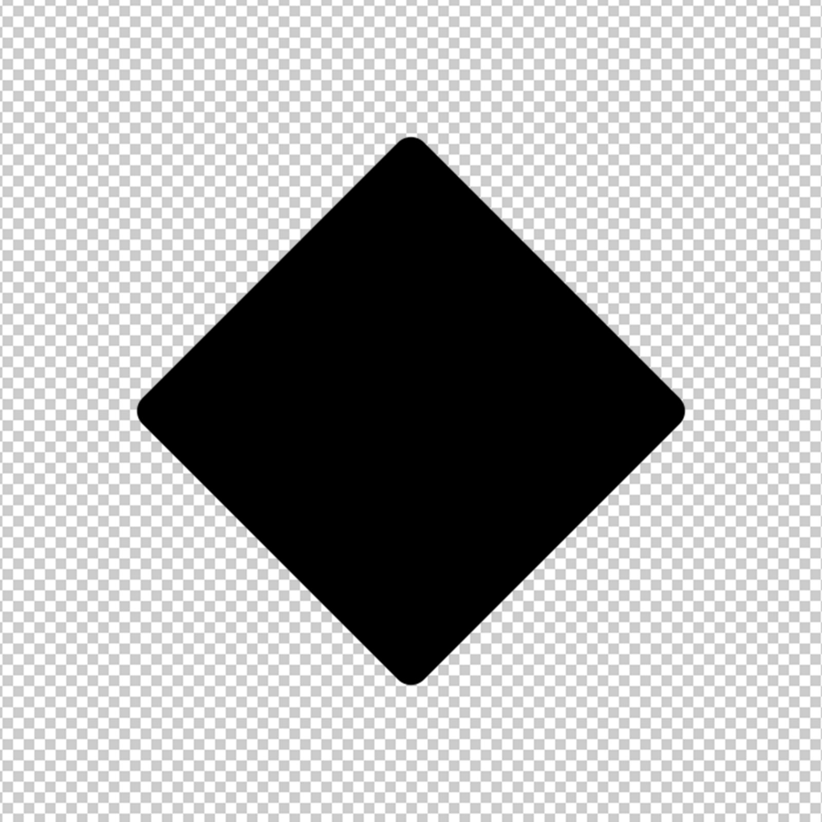 Solid Black Rectangle Design Element With Transparent Background 352348
