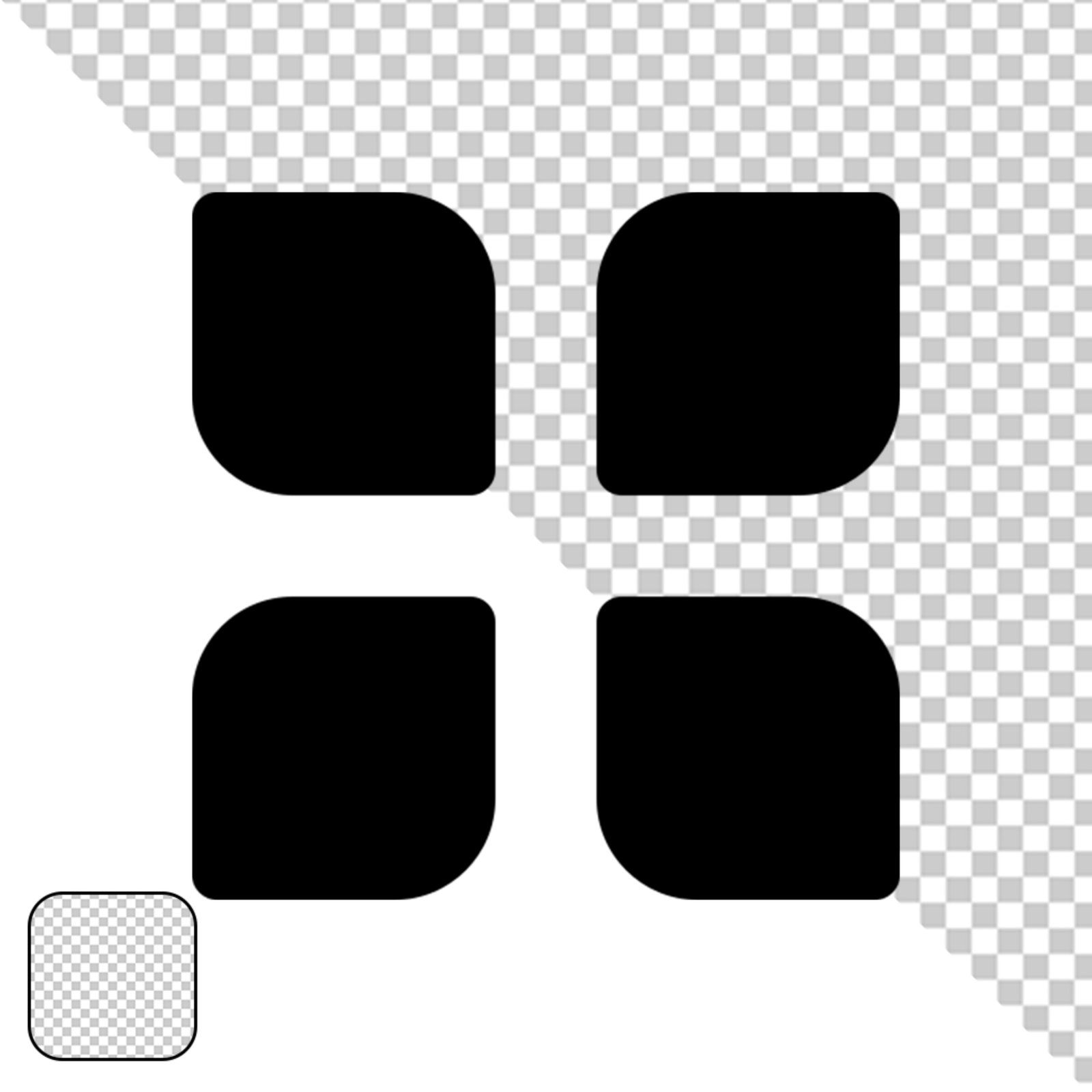 Solid Black Rectangle Transparent PNG For Graphic Design Element