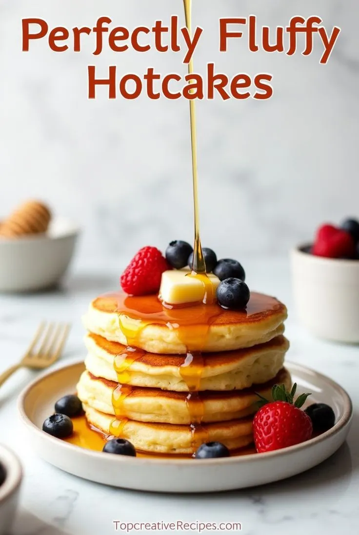 Perfectly Fluffy Hotcakes Recipe – Easy Homemade Mix for the Best Breakfast