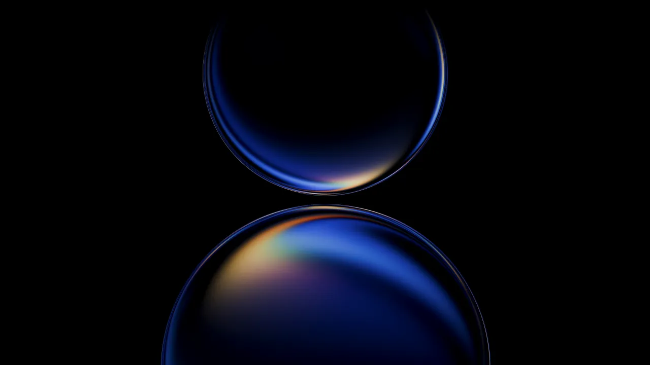 Huawei Mate 80, Stock, 5K, Dark background, Dark blue, Iridescent