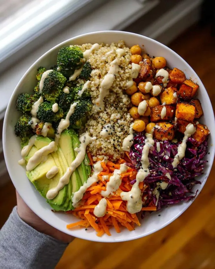Vegan Buddha Bowl: 10 Minute Heavenly Lunch - Forkful Heaven