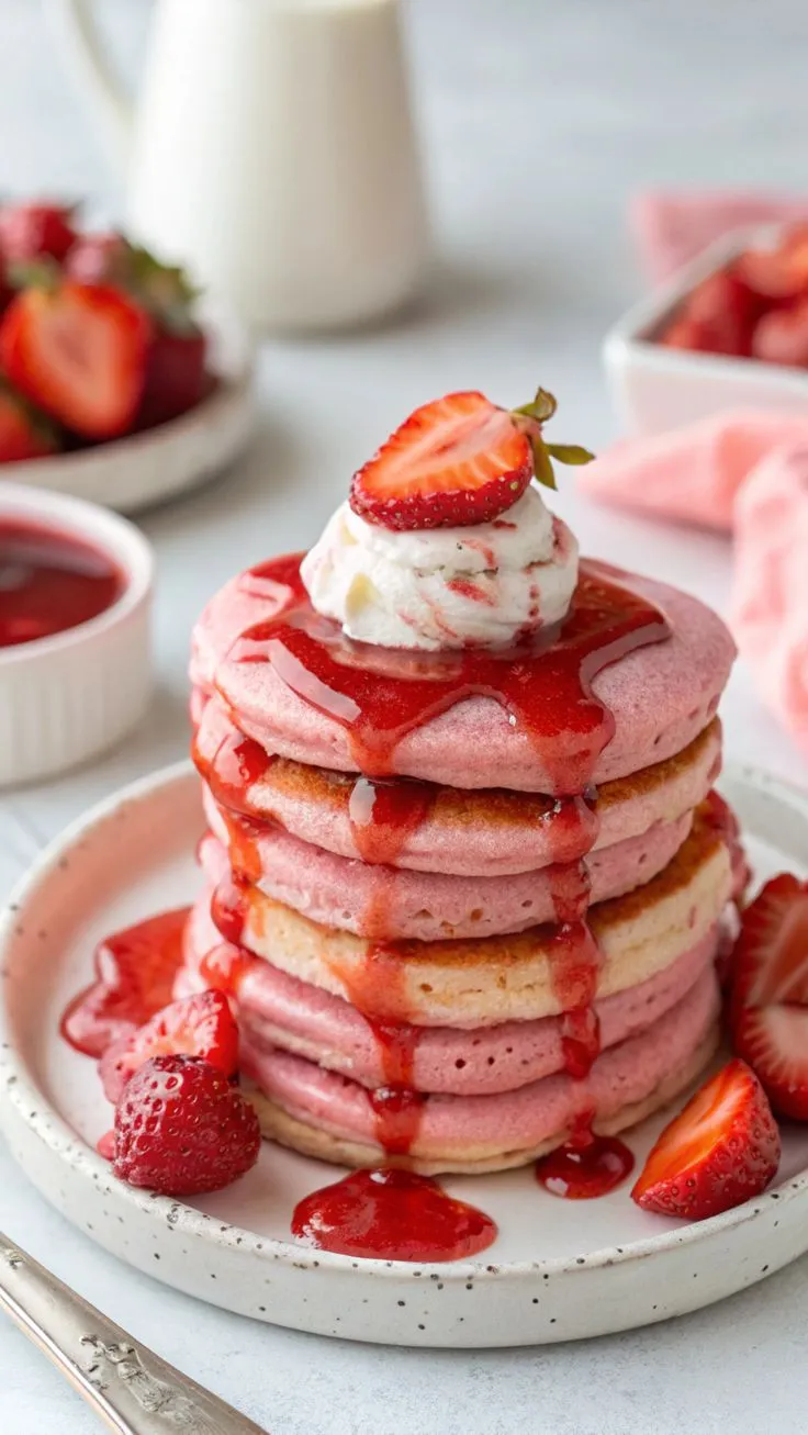 Strawberry Pancakes