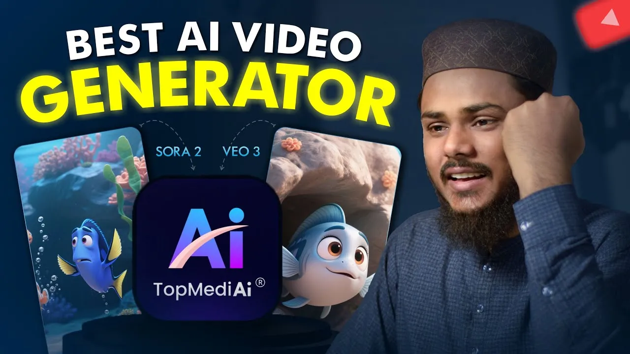 Best Text-to-Video AI Tool "Topmediai | ai video kaise banaye | F Guide