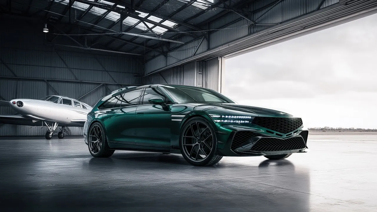 Genesis G90 Wingback Concept, 2025, 5K