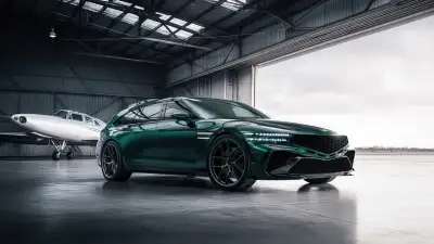 Genesis G90 Wingback Concept, 2025, 5K