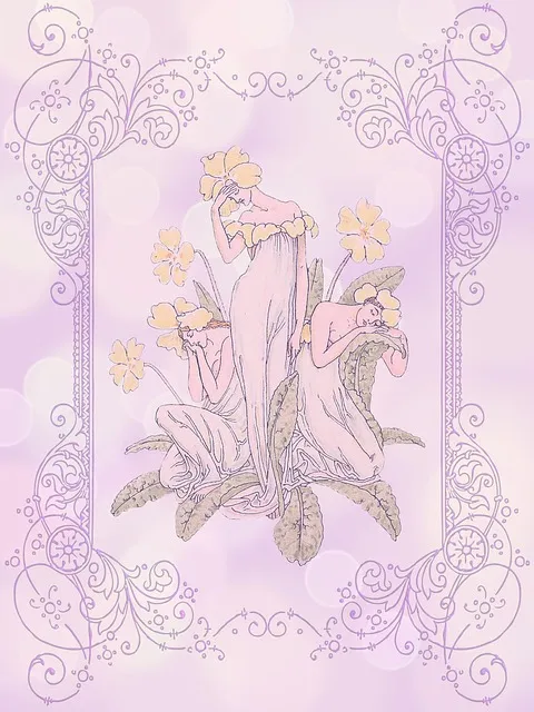 Free Vintage Flower Background photo and picture