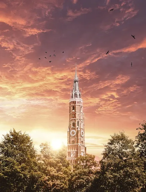 Free Landshut Sunset photo and picture