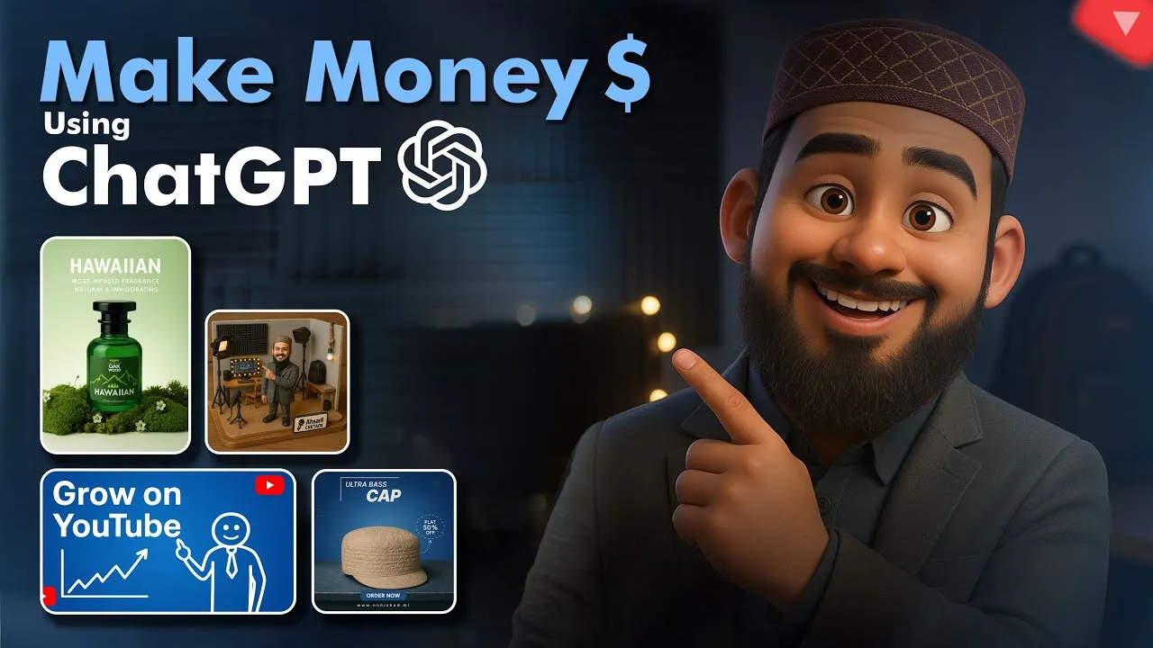 I Made $ Using Just ChatGPT! | ChatGPT Image | F Guide