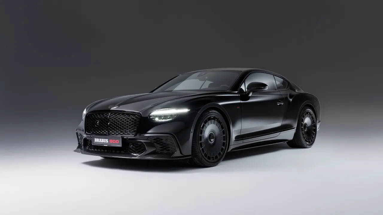 Brabus 900 Superblack, 2025, Bentley Continental GT Speed, 5K, Black cars