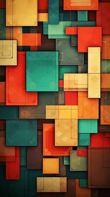 Free Ai Generated Geometric Pattern illustration and picture