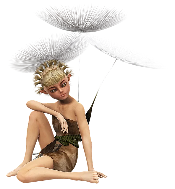 Free Fairy Girl illustration and picture