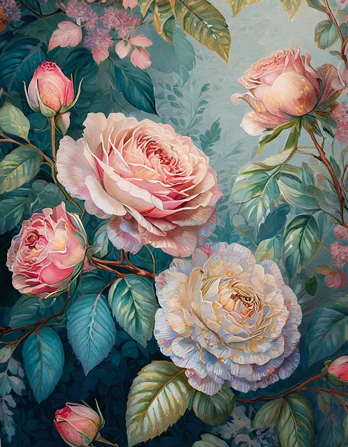 Free Ai Generated Roses illustration and picture