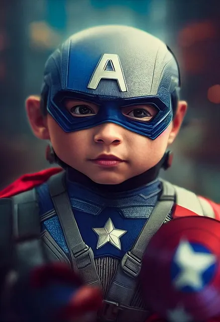 Free Boy In Costume Wonderful illustration and picture