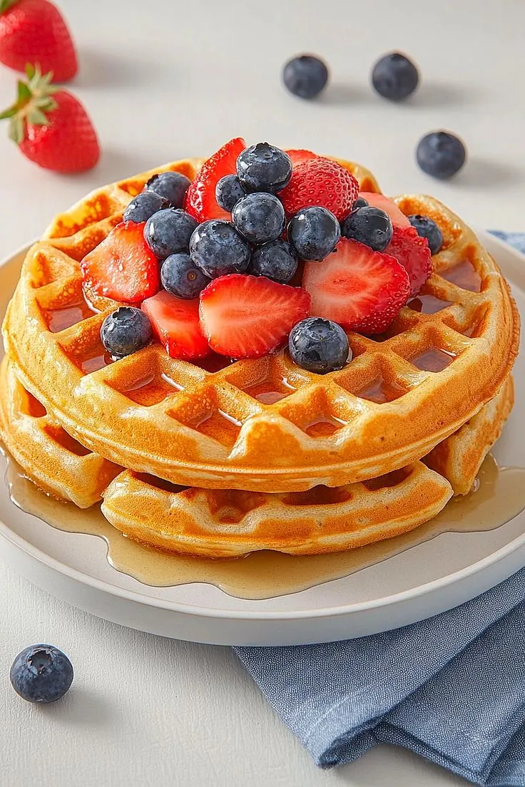 Quick & Easy Buttermilk Waffles