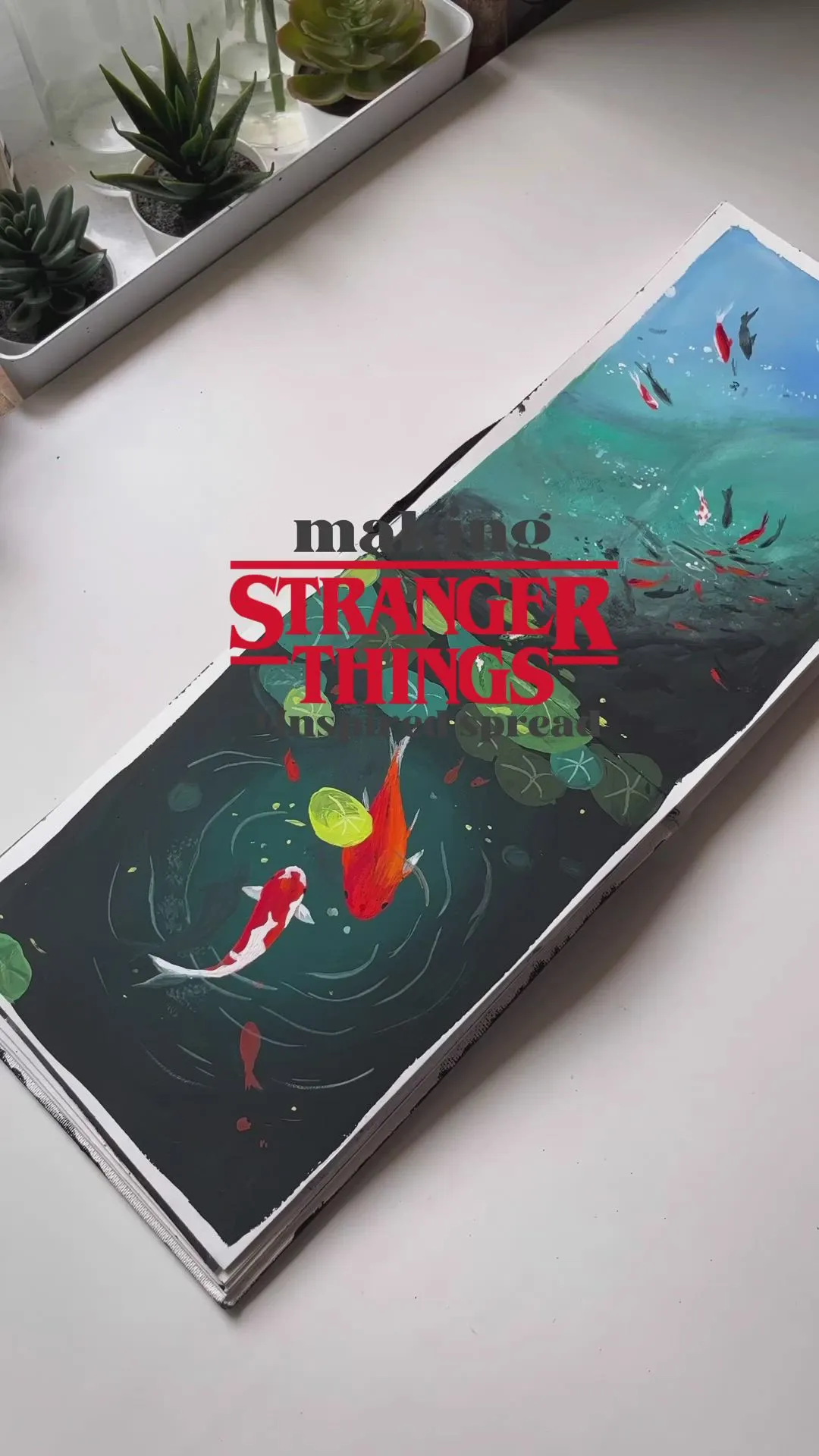 Stranger things inspired spread✨