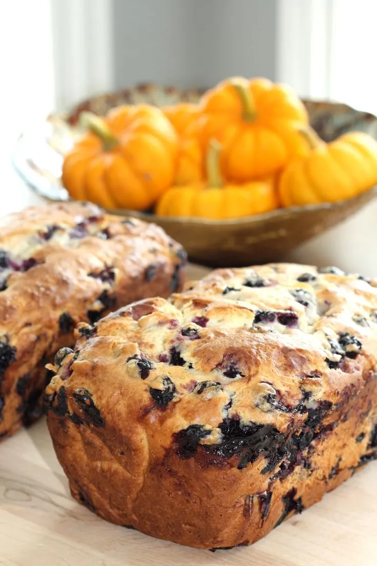 Lemon Blueberry Cream Cheese Loaf