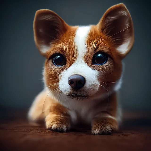 Free Cute Dog Nature illustration and picture