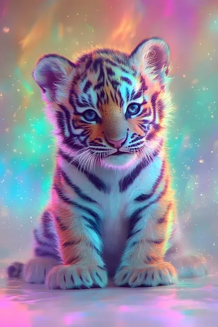 Free Tiger Puppy illustration and picture