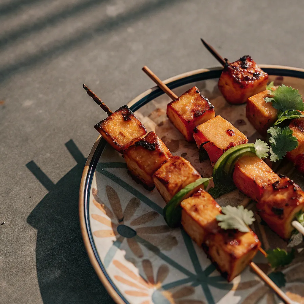 Paneer Tikka Skewers
