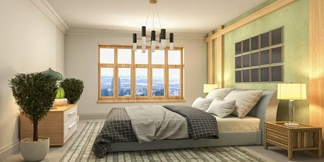 Free Interior Design Bedroom illustration and picture