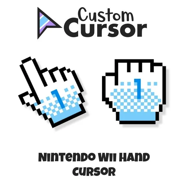 Nintendo Wii Hand cursors – Custom Cursor