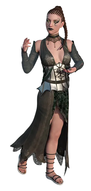 Free Female Pose illustration and picture