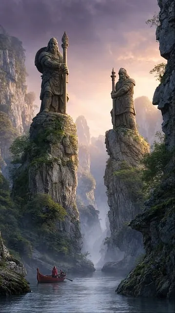 Free Mobile Wallpaper Statues illustration and picture