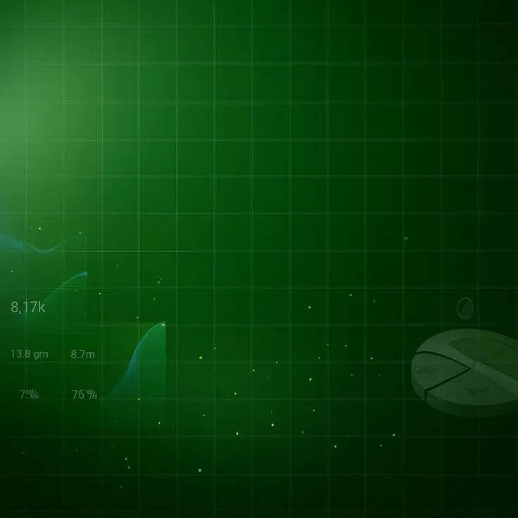 a green background with a clock on the left side and an arrow in the middle