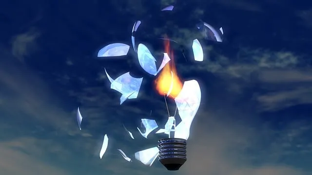 Free Lightbulb Broken Glass illustration and picture