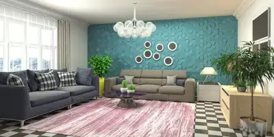 Free Living Room Interior Design illustration and picture