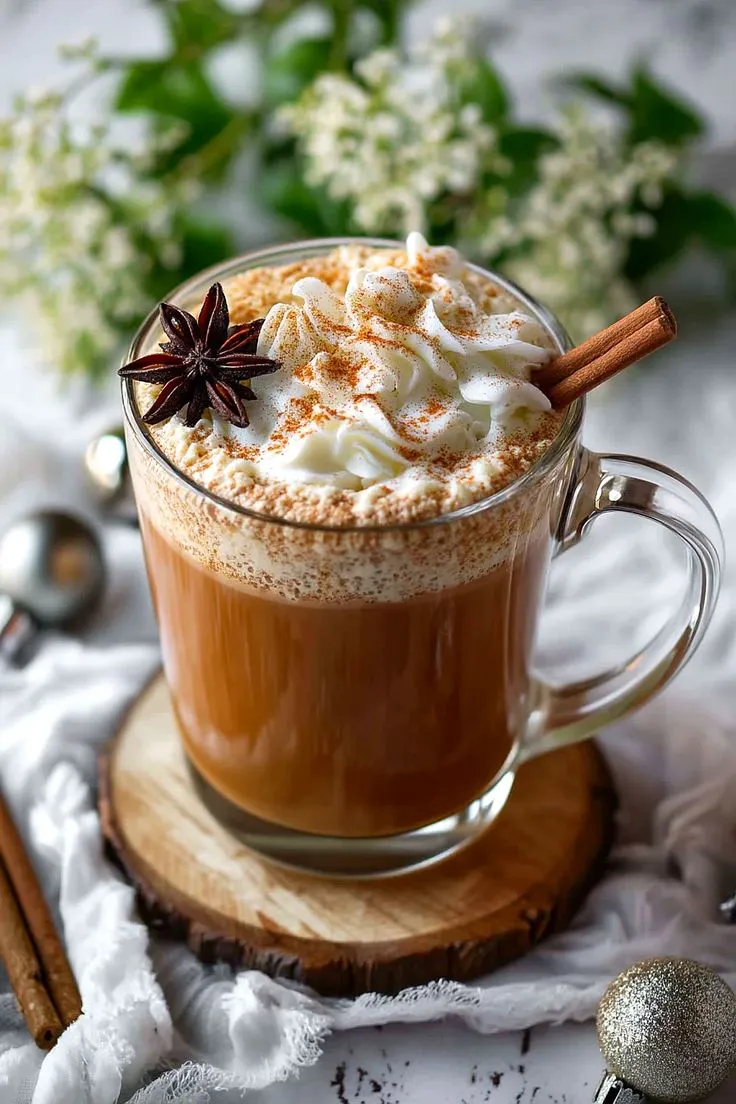 I'M Officially Addicted To This Spiced Eggnog Latte!