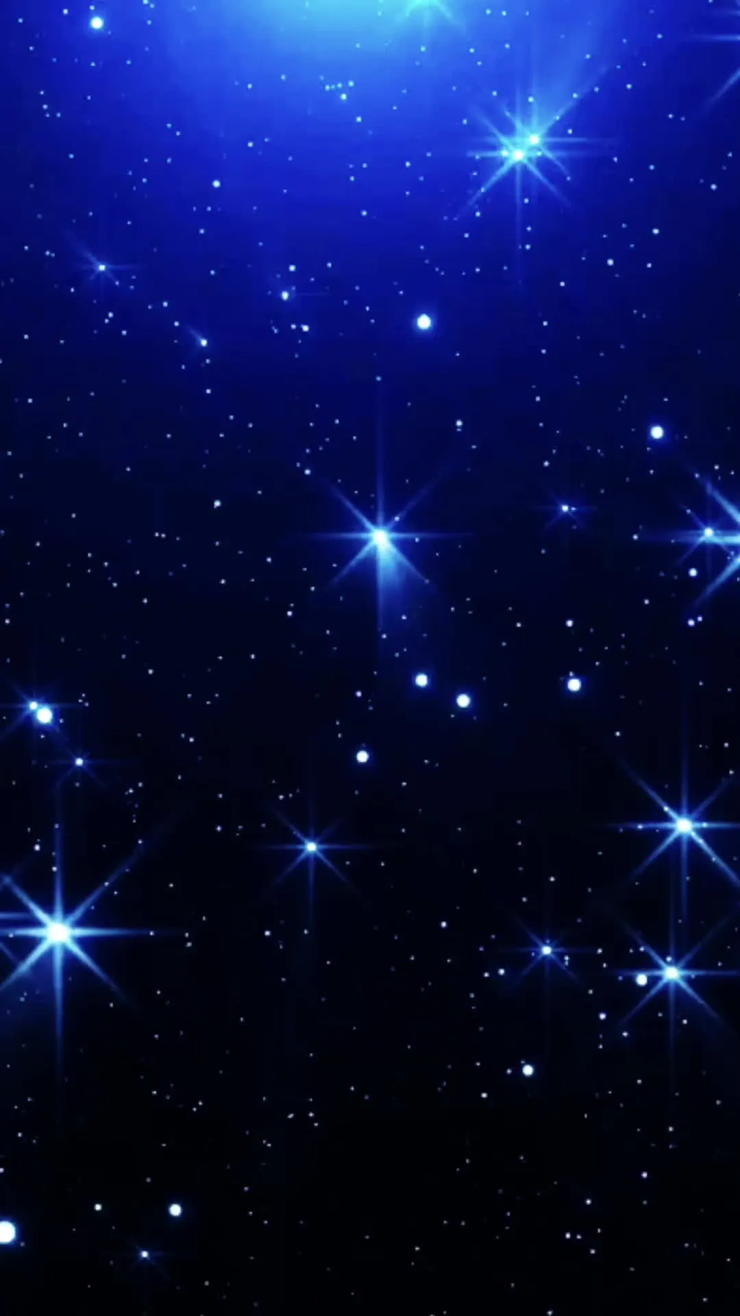 the stars are shining brightly in the night sky