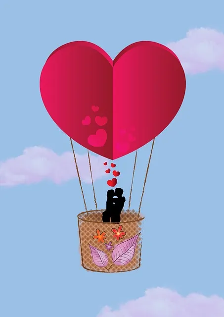 Free Balloon Couple photo and picture