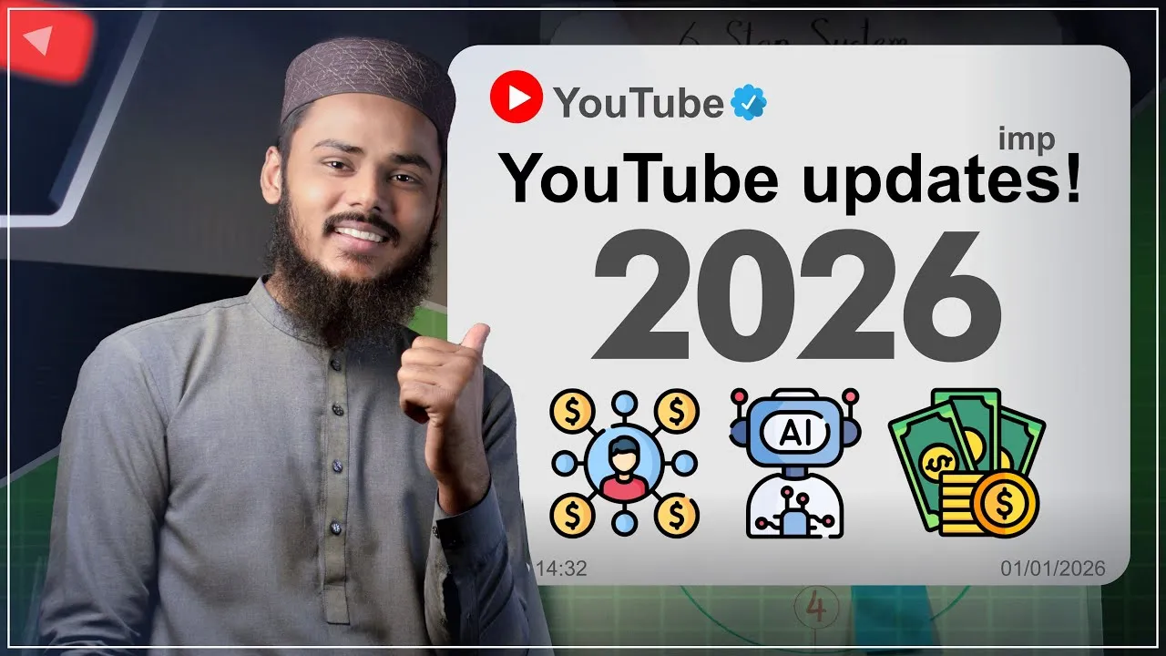 YouTube’s New Updates For 2026 | The Game Has Completely Changed in 2026 | F Guide