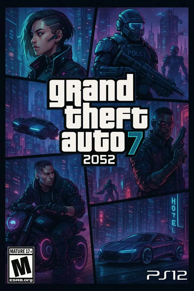 the cover art for grand theft auto