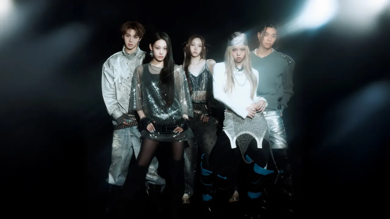 ALLDAY PROJECT, ONE MORE TIME, 5K, Dark background, K-Pop singers, Youngseo, Annie, Bailey, Tarzzan, Woochan