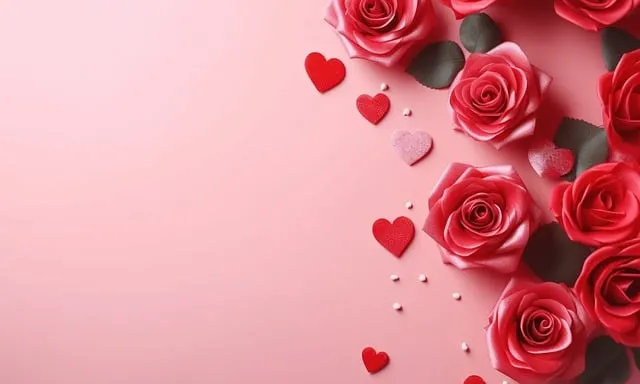 Free Roses Hearts photo and picture