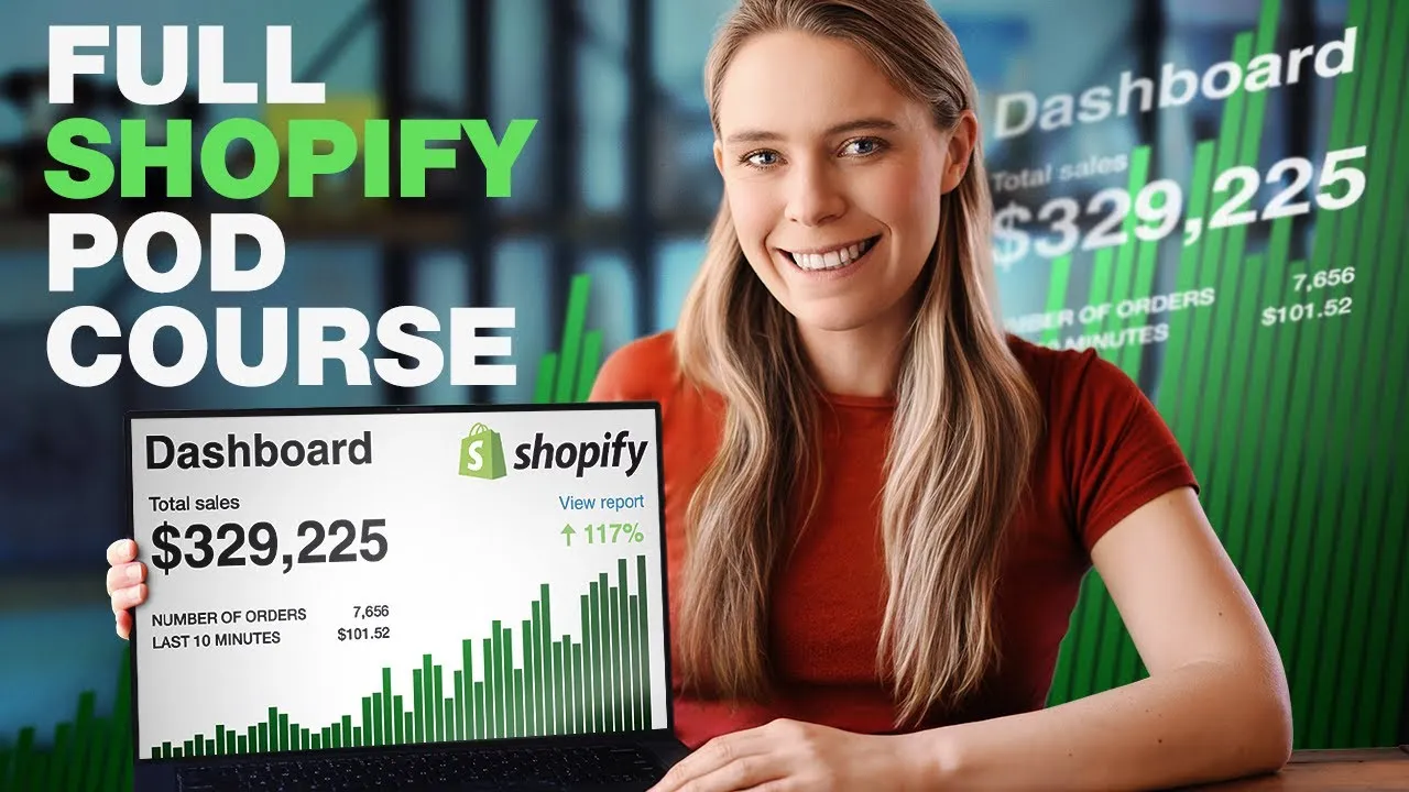 The Shopify Print On Demand Tutorial For Beginners (STEP-BY-STEP)