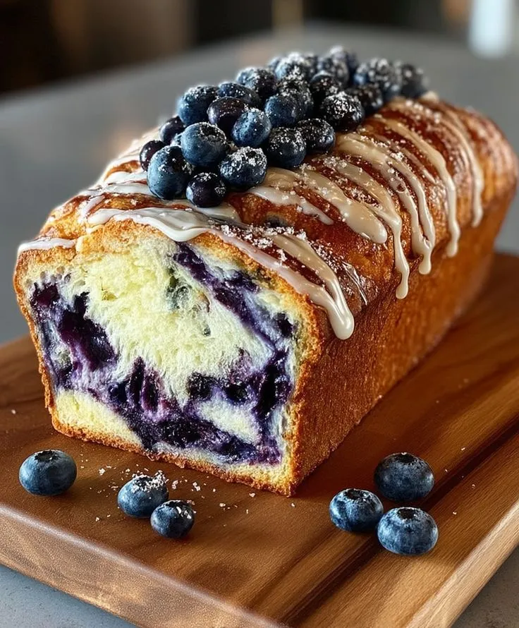 Blueberry Cream Cheese Bread: The Ultimate Recipe & Baking Guide - iconrecipe.com