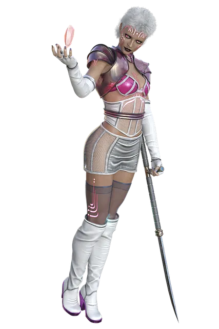 Free Fantasy Warrior illustration and picture