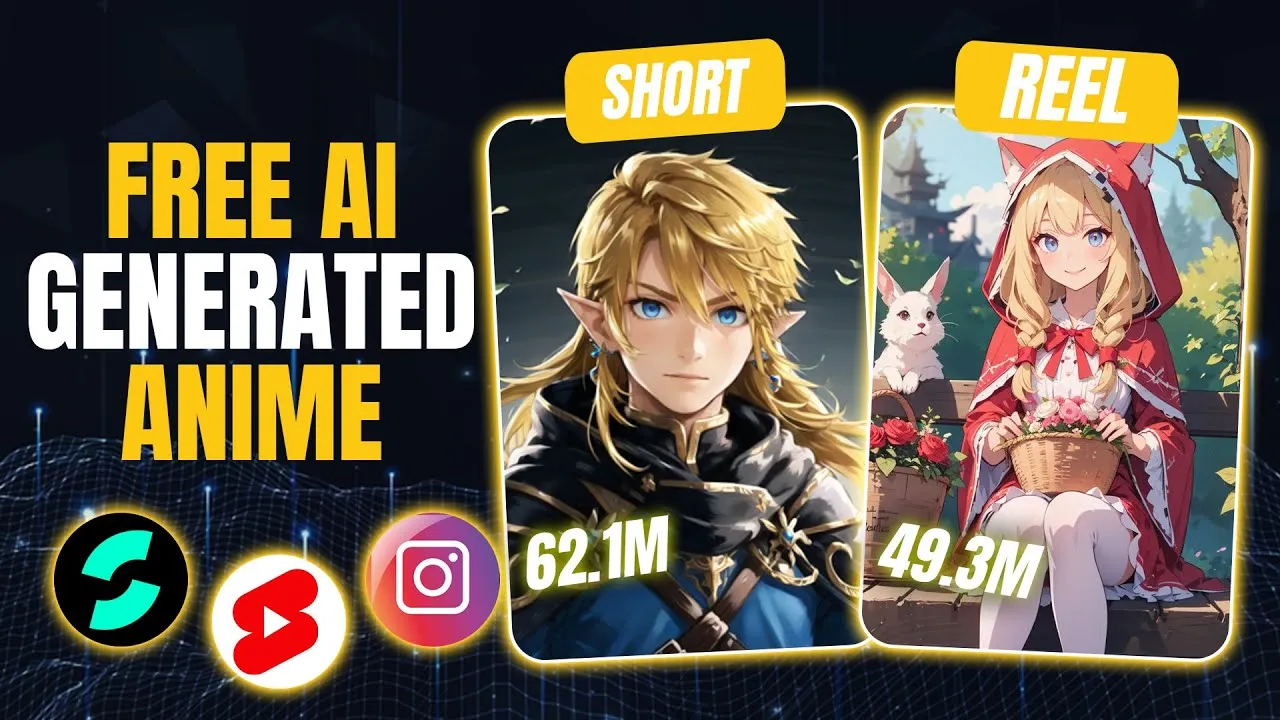 How To Make VIRAL Anime Videos Using AI for Free!