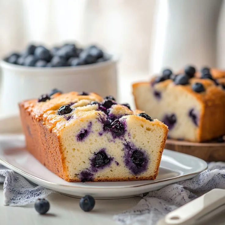 Delicious Blueberry Cream Cheese Bread Recipe