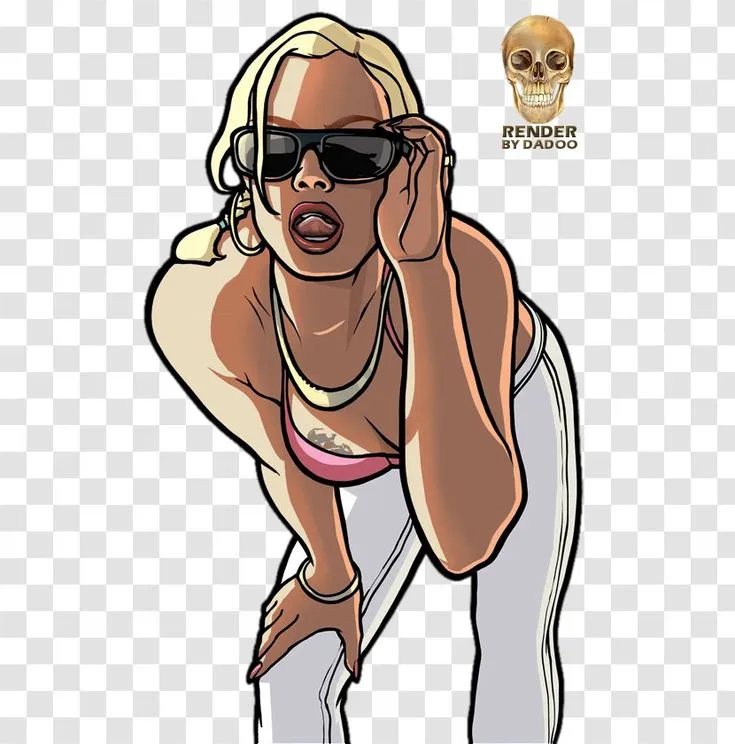 Grand Theft Auto: San Andreas Auto V Sam Houser III Video Game - Silhouette - Roleplay PNG