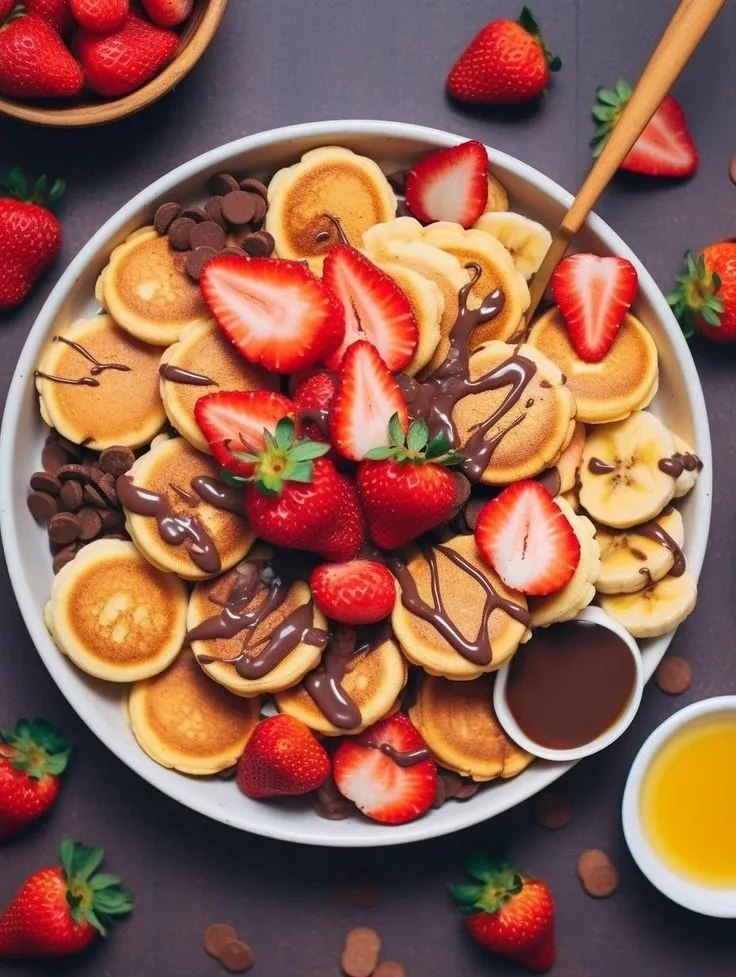 Mini Vegan Pancakes Delight