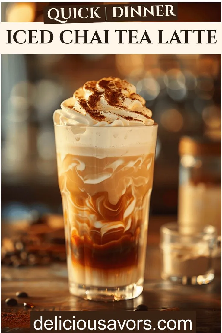 Iced Chai Tea Latte Recipe : Starbucks Copycat