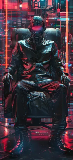 Free Ai Generated Cyborg illustration and picture